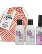KMS Color Vitality Travel Pack utazási készlet a hajformázáshoz melyhez magas hőfokot használunk