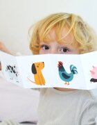 Kolorky Book Farm forgatható könyvecske gyermekeknek 1 db