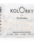 Kolorky Day Rain&Rainbow eldobható pelenkák S méret 3-6 Kg 25 db