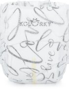 Kolorky Deluxe Velvet Love Live Laugh eldobható pelenkák S méret 3-6 Kg 25 db
