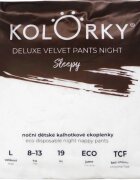 Kolorky Deluxe Velvet Pants Night Sleepy eldobható nadrágpelenkák éjszakára L 8-13 kg 19 db