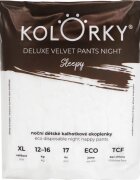 Kolorky Deluxe Velvet Pants Night Sleepy eldobható nadrágpelenkák éjszakára XL 12-16 kg 17 db