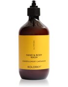 Kolorky Hand & Body Wash tisztító gél kézre és testre Ginger & Smoky Cardamom 490 ml