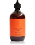 Kolorky Hand & Body Wash tisztító gél kézre és testre Grapefruit 490 ml