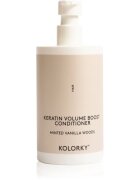 Kolorky Keratine Volume Boost Conditioner kondicionáló a hajtérfogat növelésére Minted Vanilla Woods 390 ml
