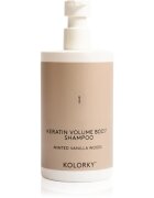 Kolorky Keratine Volume Boost Shampoo sampon dúsító hatással Minted Vanilla Woods 390 ml