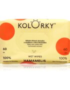 Kolorky Wet Wipes Hamamelis finom nedves törlőkendők gyermekeknek 60 db