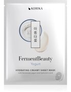 KORIKA FermentBeauty Hydrating Face Sheet Mask with Fermented Yogurt and Hyaluronic Acid hidratáló gézmaszk fermentált joghurttal és hialuronsavval 23