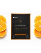 KORIKA Korean Heritage Jeju Mandarin & Vitamin B-C-E Complex Skin Illuminating Sheet Mask fehérítő gézmaszk 25 g