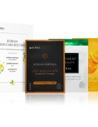 KORIKA KOREAN SKIN CARE ROUTINE SET OF 3 BRIGHTENING SHEET MASKS szett az élénk bőrért