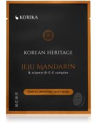 KORIKA KOREAN SKIN CARE ROUTINE SET OF 3 BRIGHTENING SHEET MASKS szett az élénk bőrért
