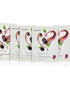 KORIKA SuperFruits Acai Berry - Set of 5 Anti-pollution Face Sheet Masks arcmaszk szett kedvezményes áron Acai berry