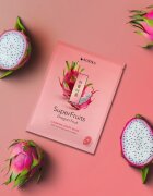 KORIKA SuperFruits Dragon Fruit - Set of 5 Calming Face Sheet Masks arcmaszk szett kedvezményes áron nyugtató hatással 5x25 g