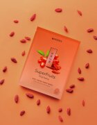 KORIKA SuperFruits Goji Berry - Anti-aging Sheet Mask fiatalító arcmaszk 25 g