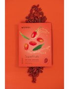 KORIKA SuperFruits Goji Berry - Set of 5 Anti-aging Face Sheet Masks arcmaszk szett kedvezményes áron fiatalító hatással Goji berry