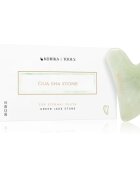 KORIKA Tools Gua Sha Green Jade Stone masszázs szegédeszköz az arcra 1 db