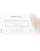 KORIKA Tools Gua Sha Green Jade Stone masszázs szegédeszköz az arcra Gua Sha Quartz Pink 1 db
