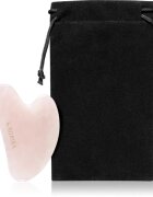 KORIKA Tools Gua Sha Green Jade Stone masszázs szegédeszköz az arcra Gua Sha Quartz Pink 1 db