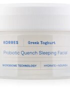 Korres Greek Yoghurt Probiotic Quench Sleeping Facial tápláló éjszakai krém probiotikumokkal 40 ml