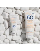 Korres Yoghurt Sunscreen védőkrém az arcra és a szem környékére SPF 50 50 ml