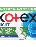 Kotex Natural Night egészségügyi betétek 6 db
