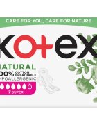 Kotex Natural Super egészségügyi betétek 7 db