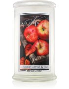 Kringle Candle Bourbon Apple & Oud illatgyertya 624 g