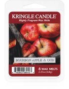 Kringle Candle Bourbon Apple & Oud illatos viasz aromalámpába 64 g