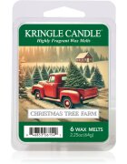 Kringle Candle Christmas Tree Farm illatos viasz aromalámpába 64 g