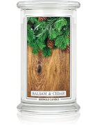 Kringle Candle Classic Balsam & Cedar illatgyertya 623 g
