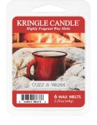 Kringle Candle Cozy & Warm illatos viasz aromalámpába 64 g