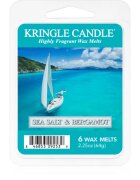 Kringle Candle Sea Salt & Bergamot illatos viasz aromalámpába 64 g