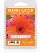 Kringle Candle Sunshine & Daisies illatos viasz aromalámpába 64 g