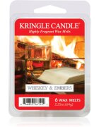 Kringle Candle Whiskey & Embers illatos viasz aromalámpába 64 g