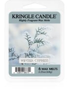 Kringle Candle Winter Cypress illatos viasz aromalámpába 64 g