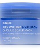 KUNDAL Airy Volume Hyaluron Capsule Scalp Mask a fejbőr ápolására a hajtérfogat növelésére 180 g