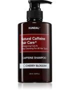KUNDAL Caffeine Shampoo Cherry Blossom természetes sampon hajhullás ellen 500 ml