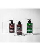 KUNDAL Caffeine Shampoo White Musk természetes sampon hajhullás ellen 500 ml