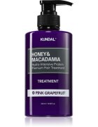 KUNDAL Honey & Macadamia Pink Grapefruit intenzív hidratáló koncentrátum száraz és sérült hajra 500 ml