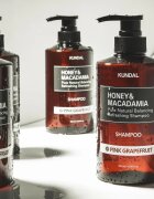 KUNDAL Honey & Macadamia Pink Grapefruit természetes sampon száraz és sérült hajra 500 ml