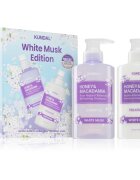 KUNDAL Honey & Macadamia White Musk ajándékszett hajra