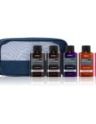 KUNDAL Honey & Macadamia White Musk utazó szett kozmetikumokra testre és hajra