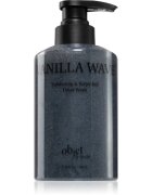KUNDAL Objet Exfoliating & Waterfull Hand Wash Kézápoló folyékony szappan hámlasztó hatással illattal Vanilla Wave 380 ml