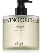 KUNDAL Objet Moist Gleam Body Wash parfümös tusfürdő az intenzív hidratálásért illattal Glowing Orchard 450 ml