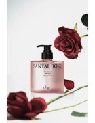 KUNDAL Objet Moist Gleam Body Wash parfümös tusfürdő az intenzív hidratálásért illattal Santal Rose 450 ml