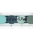 L.A. Girl Cosmetics 4 Play szemhéjfesték paletta árnyalat All Nighter 3.2 g