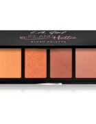 L.A. Girl Cosmetics Fanatic arcpirosító paletta árnyalat Island Hottie 4x4 g