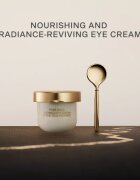 La Prairie Pure Gold Radiance Eye Cream luxus krém szemre és szemhéjra az élénk és kisimított arcbőrért refill 20 ml