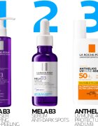 La Roche-Posay Bundles Anthelios + Mela B3 szett a pigment foltok ellen