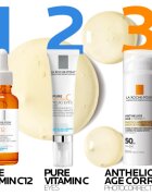 La Roche-Posay Pure Vitamin C12 bőrélénkítő szérum C-vitaminnal a ráncok ellen 30 ml